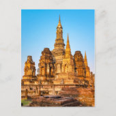 Wat Mahathat Postkarte (Vorderseite)