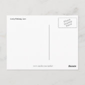 Wat Mönche Postkarte (Rückseite)