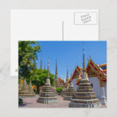 Wat Pho, Bangkok, Thailand Postcard Postkarte (Vorne/Hinten)