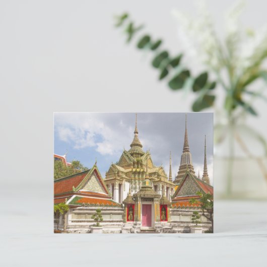 Wat Pho, Bangkok, Thailand Postkarte (Stehend Vorderseite)