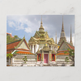 Wat Pho, Bangkok, Thailand Postkarte