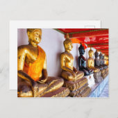 Wat Pho Postkarte (Vorne/Hinten)