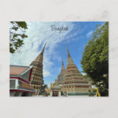 wat pho stupas bangkok postkarte (Vorderseite)