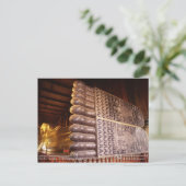 Wat Pho - UNESCO-Gedächtnis der Welt Postkarte (Stehend Vorderseite)