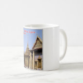 Wat Phra Kaew - Heiliger buddhistischer Tempel - T Kaffeetasse (VorderseiteRechts)
