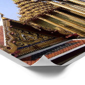 Wat Phra Kaew - Heiliger buddhistischer Tempel - T Poster (Ecke)
