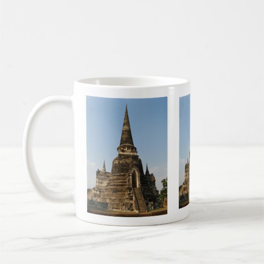 Wat Phra Si Sanphet ... Ayutthaya, Thailand Kaffeetasse (Links)