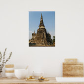 Wat Phra Si Sanphet ... Ayutthaya, Thailand Poster (Küche)