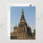 Wat Phra Si Sanphet ... Ayutthaya, Thailand Postkarte (Vorne/Hinten)
