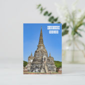 Wat Phra Sri Sanphet in Ayutthaya Postkarte (Stehend Vorderseite)