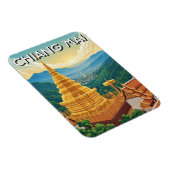 Wat Phrathat Doi Suthep Chiang Mai Thailand Magnet (Rechte Seite)
