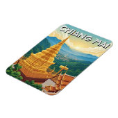  Wat Phrathat Doi Suthep Chiang Mai Thailand Magnet (Linke Seite)