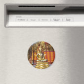 Wat Phrathat Doi Suthep Gold Buddha Magnet (In Situ (Geschirrspüler))
