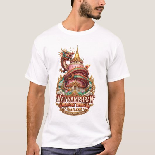 WAT SAMPHRAN DRACHEN TEMPEL T-Shirt (Vorderseite)