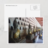 Wat si saket buddhas postkarte (Vorne/Hinten)