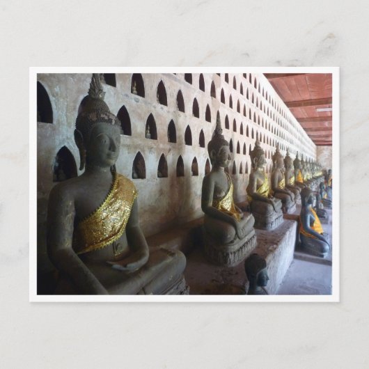 Wat si saket buddhas postkarte (Vorderseite)