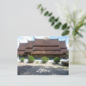 Wat xieng thong postkarte (Stehend Vorderseite)