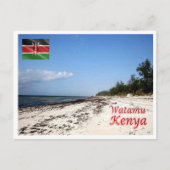 Watamu - Kenia - Panorama - Postkarte (Vorderseite)