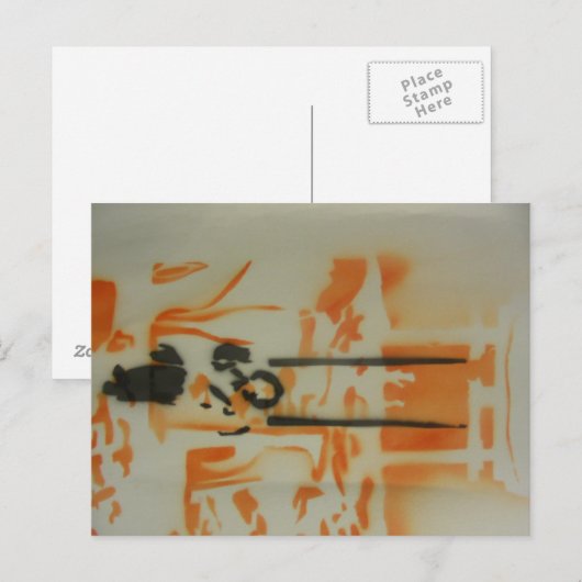 Watanabe Swinging Postkarte (Vorne/Hinten)