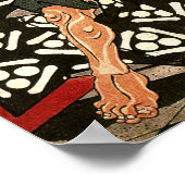 Watanabe Tsuna & Demon Kuniyoshi Fine Japanisch Poster (Ecke)