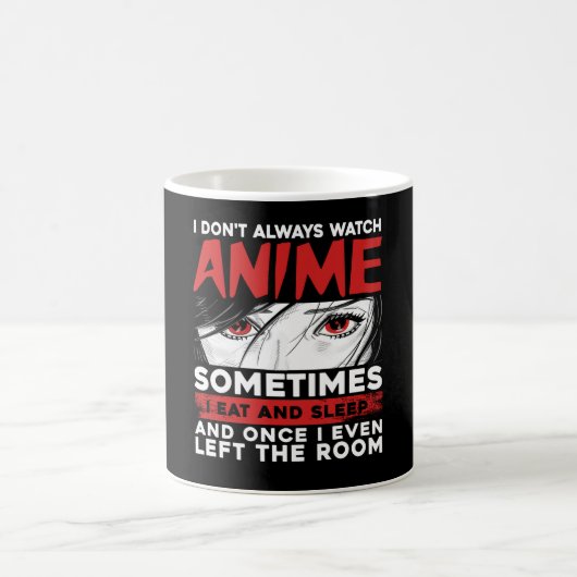 watch anime funny manga Design for anime quotes Kaffeetasse (Mittel)