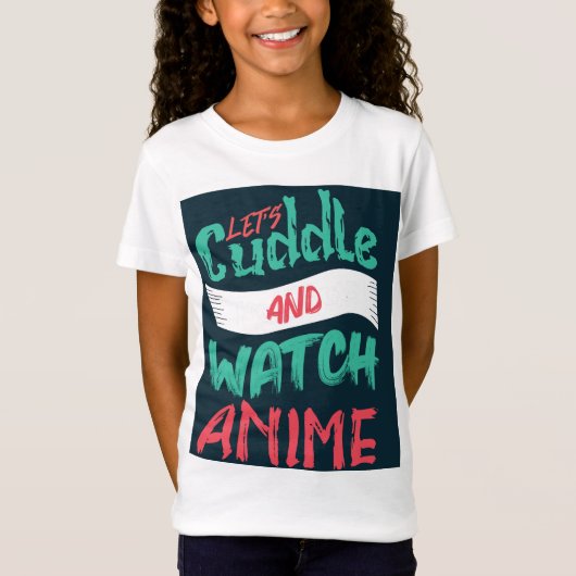 "Watch Anime" T-Shirt (Vorderseite)
