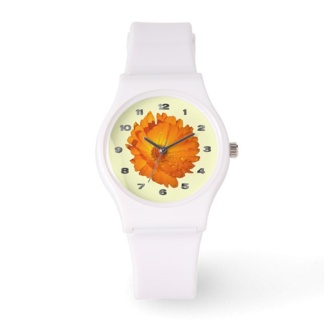 Watch - Calendula Armbanduhr (Vorderseite)