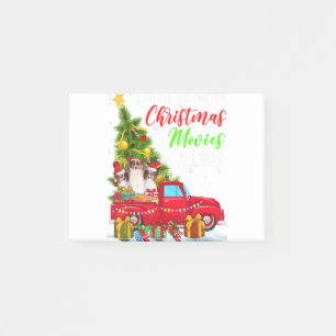 Watch Christmas Movies All Day Three Santa Elf Pap Post-it Klebezettel