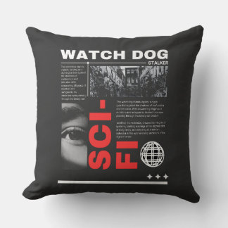 Watch Dogs Throw Pillow Kissen