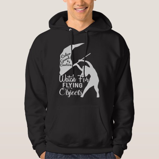Watch For Flying Objects Hoodie (Vorderseite)