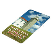 Watch Hill Lighthouse, Rhode Island Foto Magnet (Linke Seite)