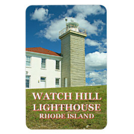 Watch Hill Lighthouse, Rhode Island Foto Magnet