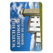 Watch Hill Lighthouse, Rhode Island Foto Magnet (Vertikal)