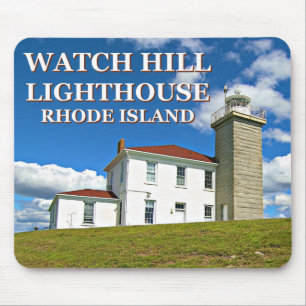 Watch Hill Lighthouse, Rhode Island Mousepad