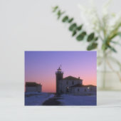 Watch Hill Lighthouse Rhode Island Postkarte (Stehend Vorderseite)