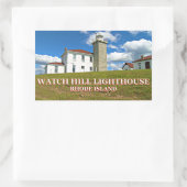 Watch Hill Lighthouse, Rhode Island Stickers (Tasche)