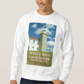 Watch Hill Lighthouse, Rhode Island Sweatshirt (Vorderseite)