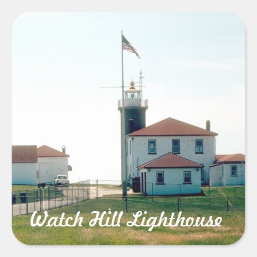 Watch Hill Lighthouse Sticker (Vorderseite)