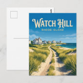 Watch Hill (Rhode Island) Postkarte (Vorne/Hinten)
