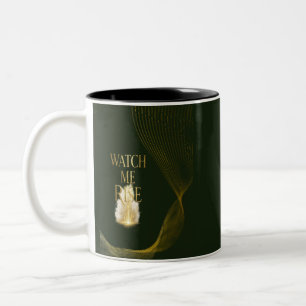 Watch Me Rise - Version mit voller Abdeckung Zweifarbige Tasse