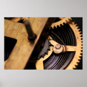 Watch Mechanics Abstract Poster (Vorne)