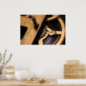 Watch Mechanics Abstract Poster (Küche)