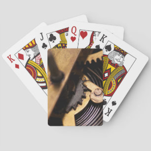 Watch Mechanics Abstract Spielkarten