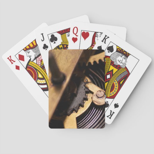 Watch Mechanics Abstract Spielkarten (Rückseite)