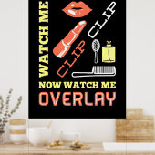 Watch Nail Artist Overlay Poster (Küche)