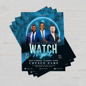 Watch Night New Year's Eve Church Service Flyer