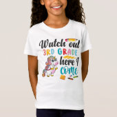 Watch Out 3rd Grade Here I Come Shirt (Vorderseite)