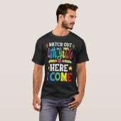 Watch Out 4th Grade Here I Come 3rd Grade Graduati T-Shirt (Vorne ganz)