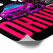 Watch Out This Girl Is Driving Funny New Driver  Poster (Ecke)