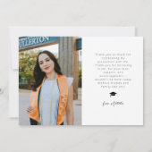 Watch Out World Multi Photo Graduation Ankündigung (Rückseite)